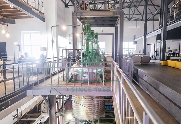 上海东大化学聚氨酯反应釜一期项目