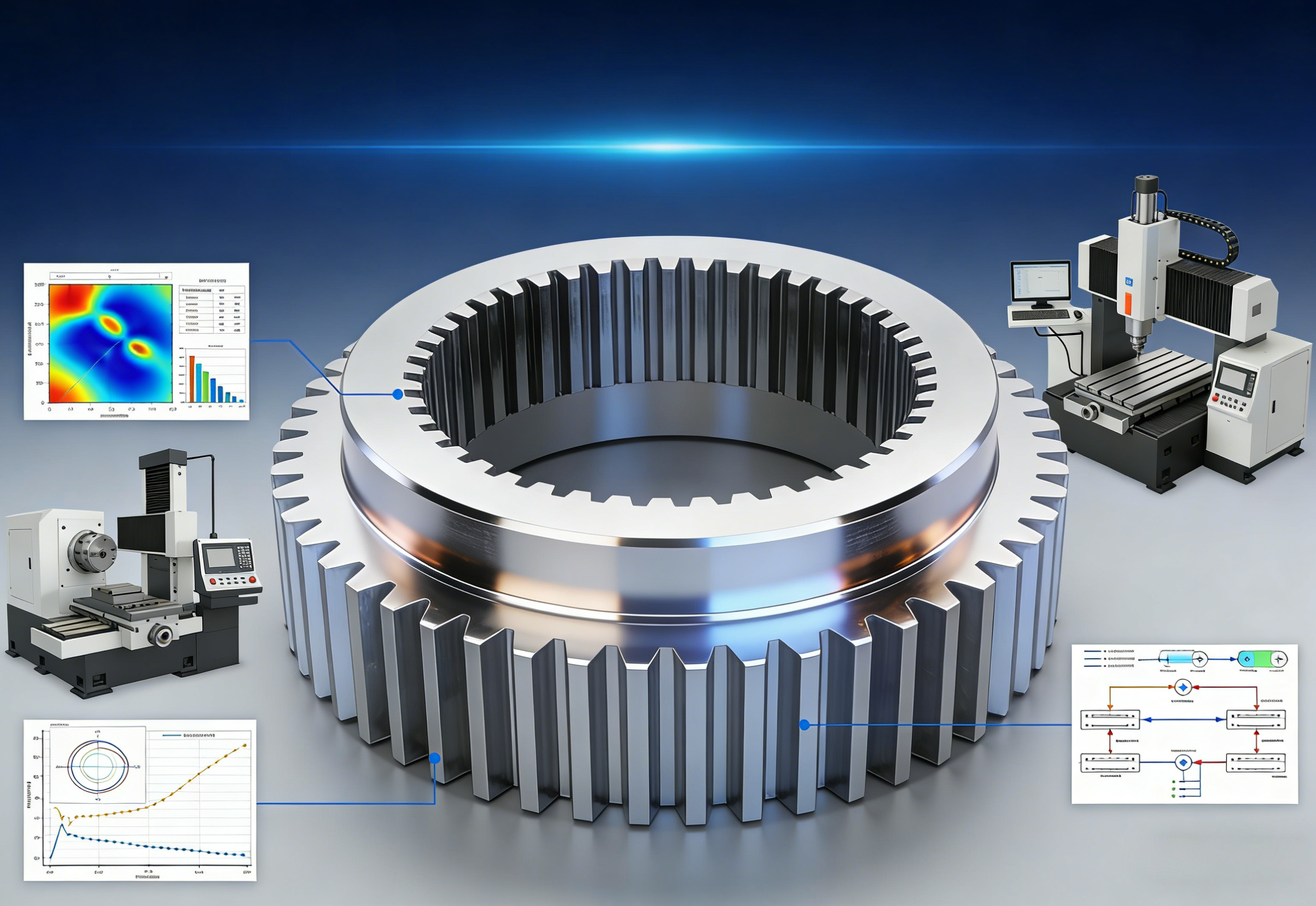 文章推荐 | 大型淬硬薄壁齿圈制造技术研究