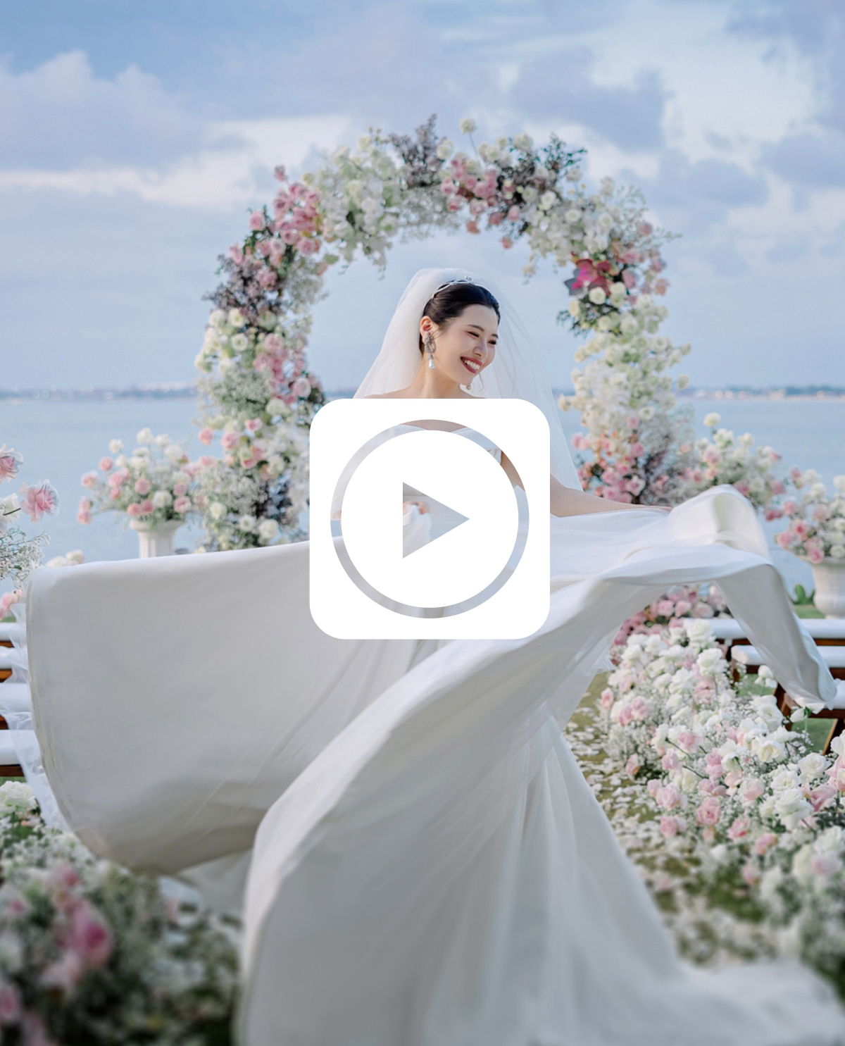 升级以岛之名创始人|巴厘岛四季海景草坪婚礼