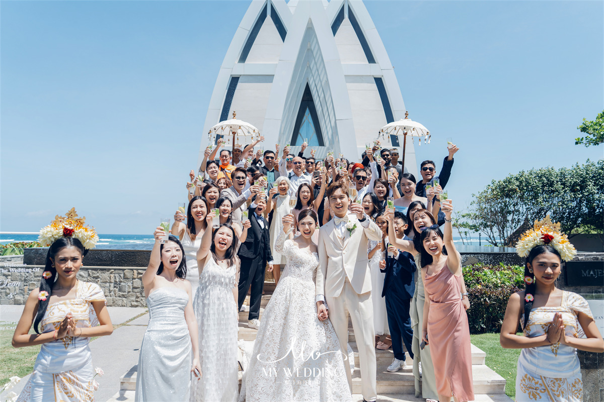 升级岚月创始人|丽思卡尔顿教堂婚礼(巴厘岛)