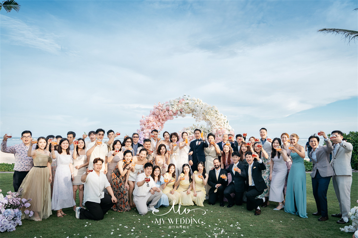 升级岚月创始人|瑞吉草坪婚礼（巴厘岛）