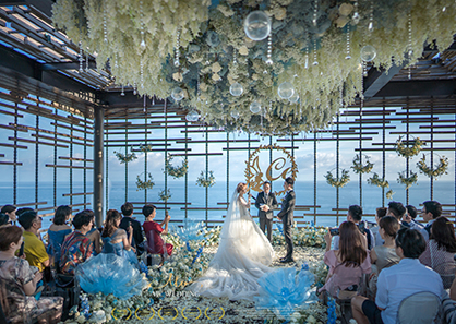 巴厘岛阿丽拉鸟巢婚礼