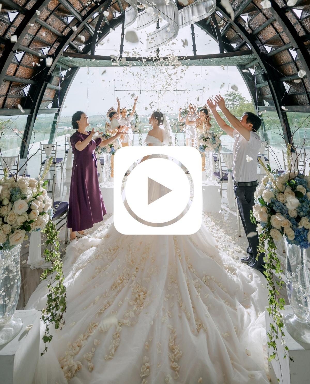 维汀专业级|巴厘岛万丽教堂婚礼