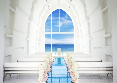 冲绳海之教会婚礼