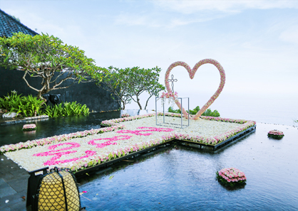 巴厘岛宝格丽水台婚礼