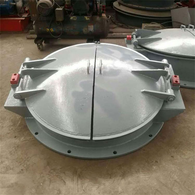 不锈钢对开拍门