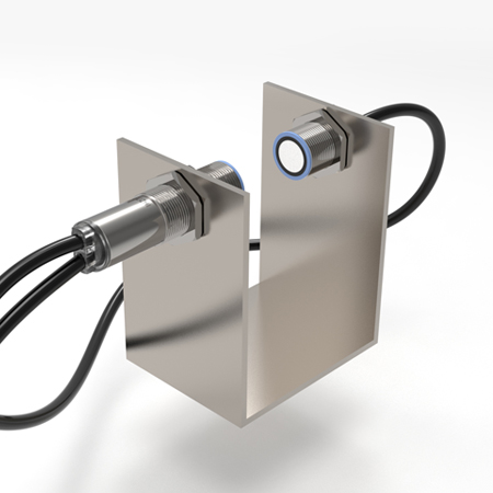 超声波单双张传感器UDBK4-M18二段式