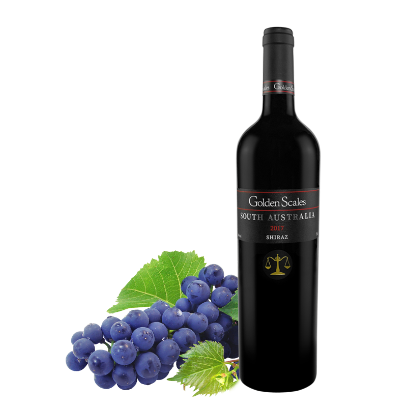 金天平西拉红葡萄酒