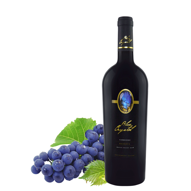 蓝晶佳美娜干红葡萄酒