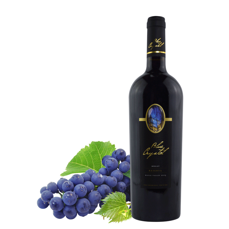 蓝晶珍藏梅洛红葡萄酒