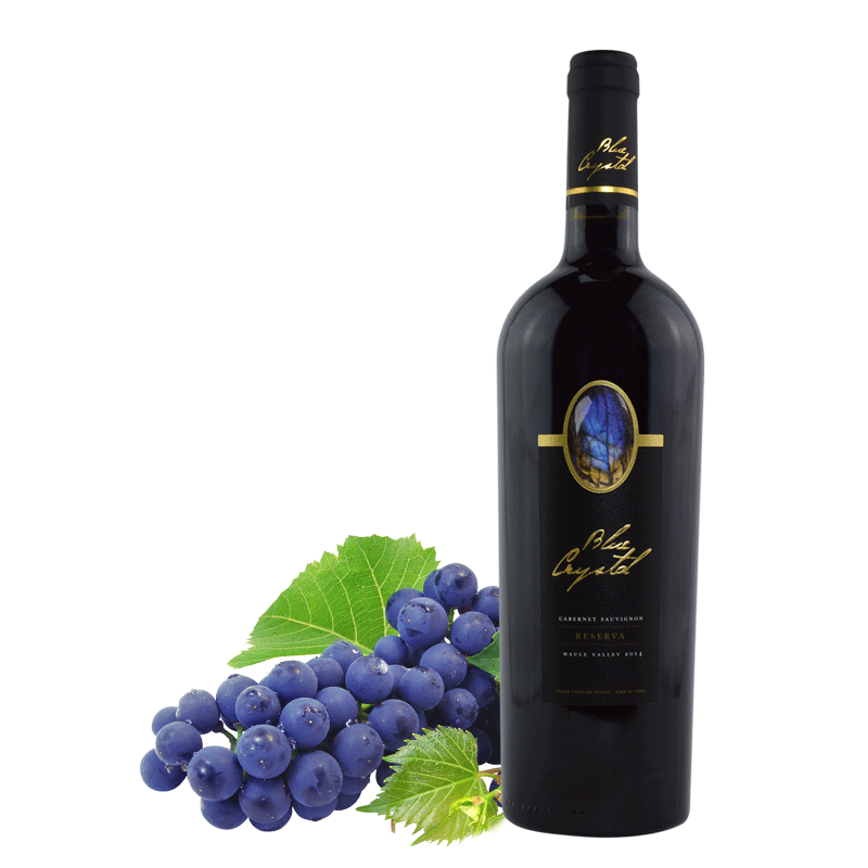蓝晶珍藏赤霞珠红葡萄酒