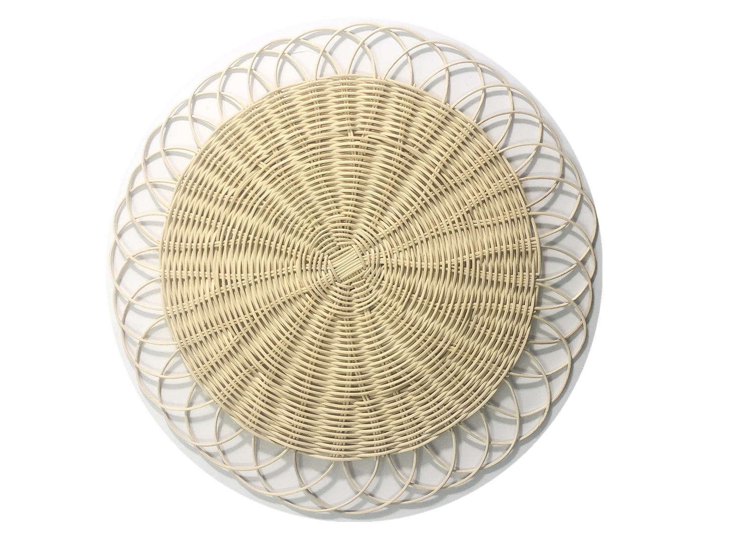 HANDWOOVEN RATTAN PLACEMAT