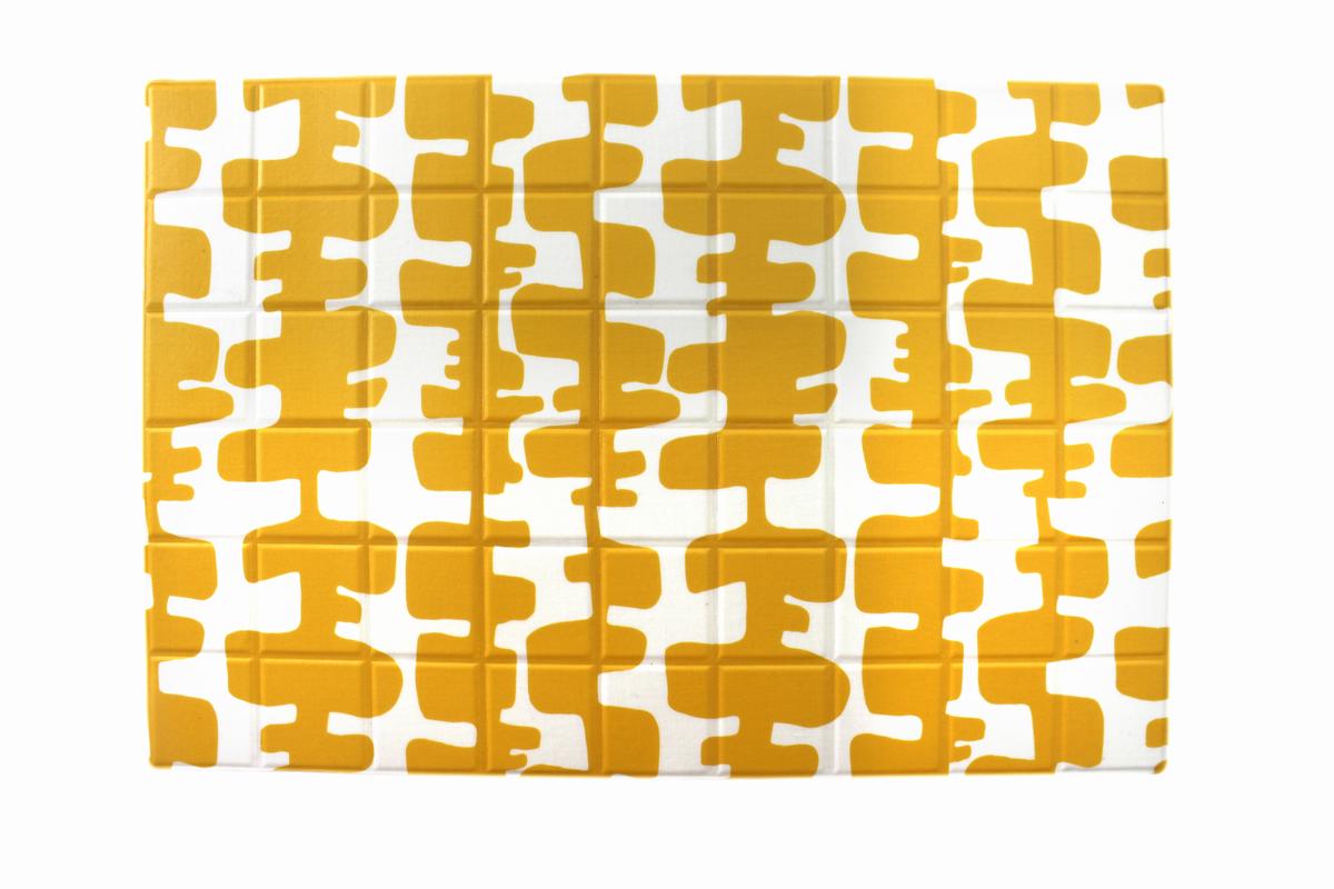 COATED COTTON/EVA FABRIC  EMBOSSED WITH PRINTING