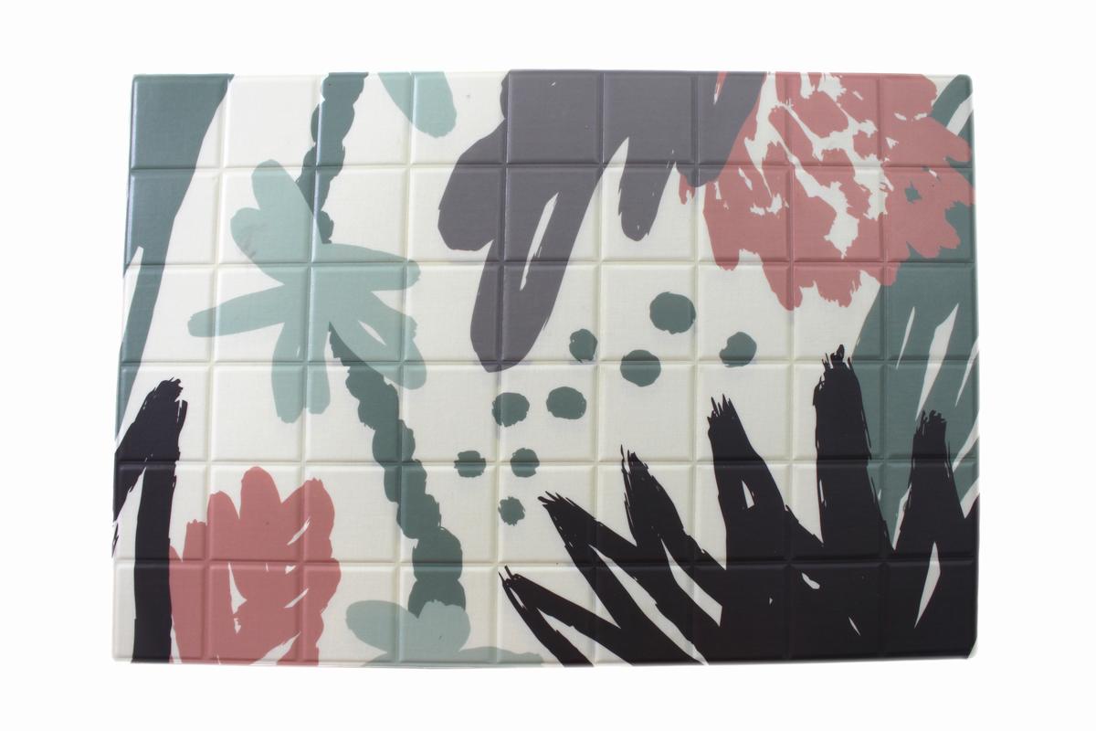 COATED COTTON/EVA FABRIC  EMBOSSED WITH PRINTING