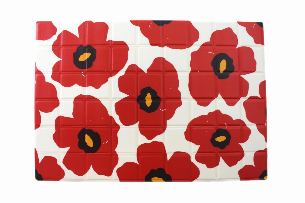 COATED COTTON/EVA FABRIC  EMBOSSED WITH PRINTING