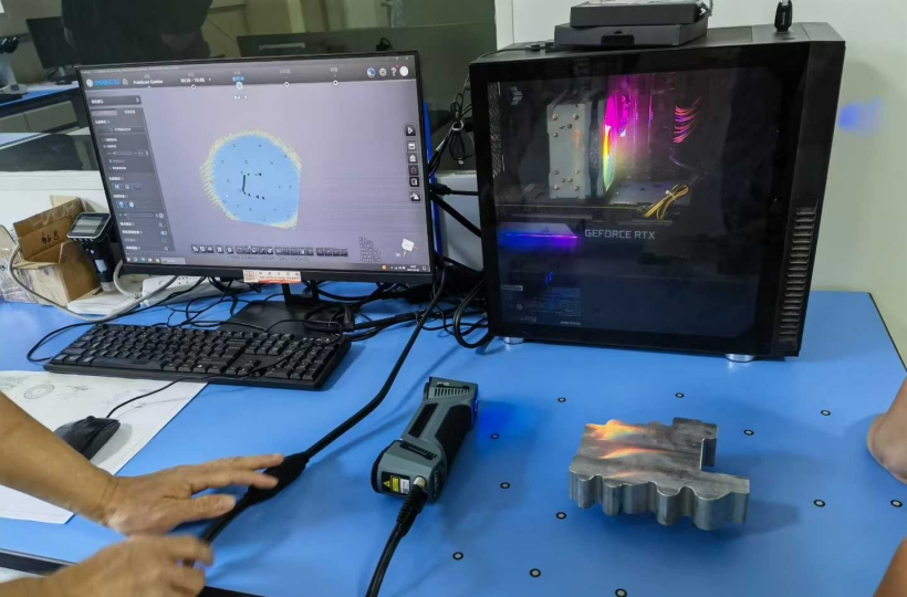 三维扫描仪交货