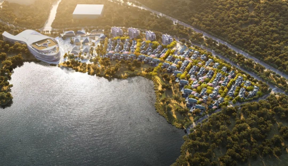 苏州亨通蓝城·湖亭望月