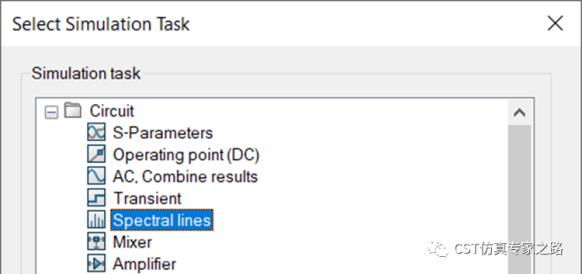 CST微波混频电路 --- 频线任务，谐波平衡（Harmonic Balance）