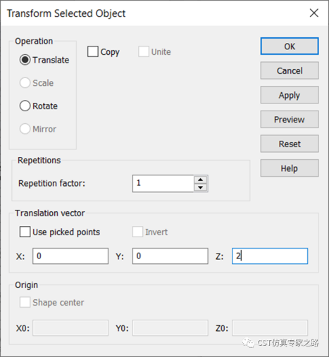 CST直角反射器 --- A求解器， 远场源, 距离像， 逆ChirpZ变换（ICZT）