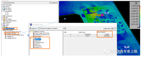 PCB热仿真2--直流热源（IR drop）+ 元件热源_CST仿真案例
