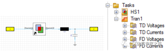 CST 2022 混合求解任务的场路联合仿真(下)
