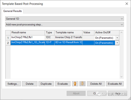 CST直角反射器 --- A求解器， 远场源, 距离像， 逆ChirpZ变换（ICZT）