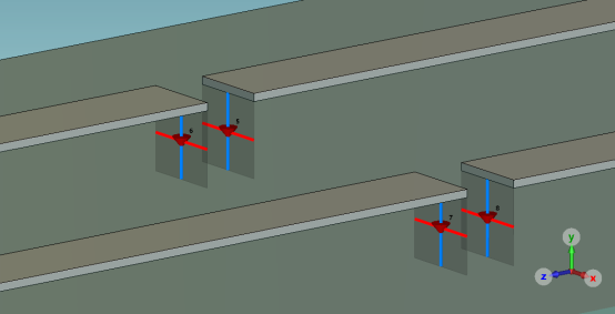 CST如何在3D 中添加多针脚元件
