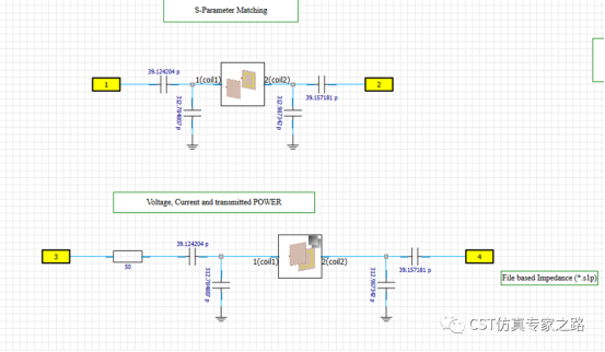 CST匹配电路，负载和功率距离_达索官方帮助文档