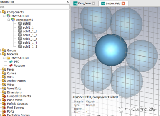 散射近场提取和散射截面-法诺共振球【CST案例】