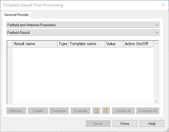CST软件如何得到方向性系数随频率扫描的曲线