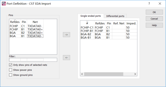 CST软件芯片封装S参数提取方法