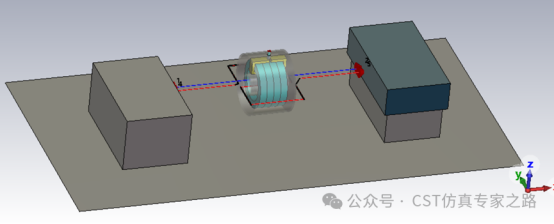 EMI噪聲源（差模）仿真模型