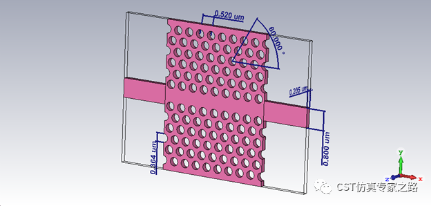CST光频的传输线——反射率，透射率，吸收率仿真