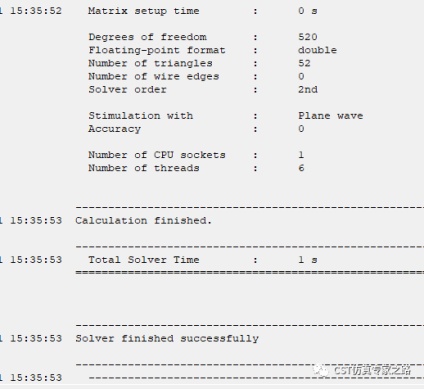CST软件的正方体RCS --- 双站， T,F,I 求解器对比