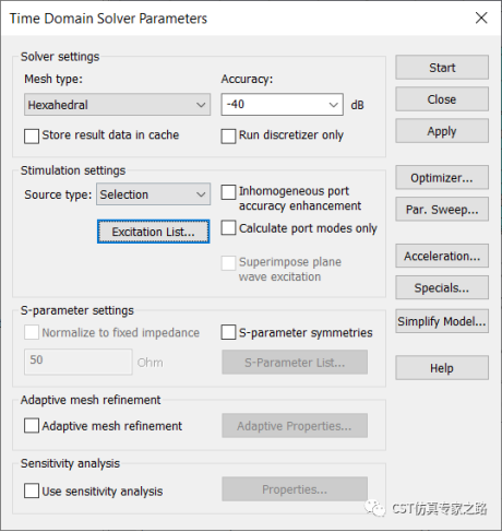 CST圆极化贴片天线阵列 --- 时域T-solver， 分组激励法 By zone(Grouping)