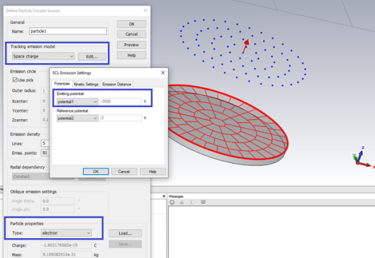 粒子枪仿真和Track Solver追踪求解_CST案例分析