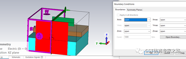 CST表面等离子极化激元SPP --- 光脊波导与缝隙波导的转换