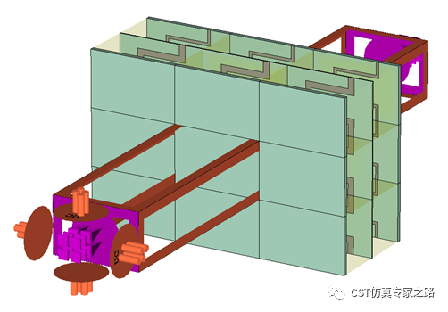 CST软件优化超表面--- 偏振片- 线圆极化转换，天线阵任务，远场算轴比AR