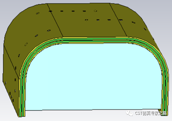 CST如何对多层板（FPC）进行弯折？