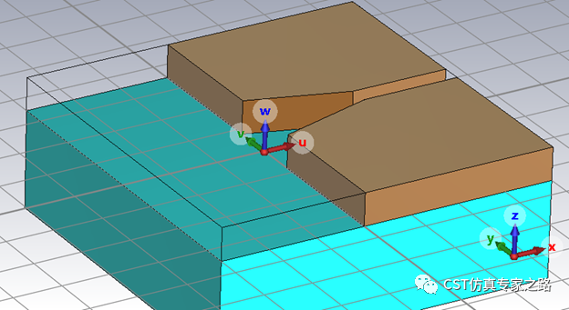 CST表面等离子极化激元SPP --- 光脊波导与缝隙波导的转换