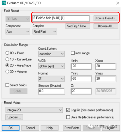 CST软件教程——如何将积分结果作为优化目标