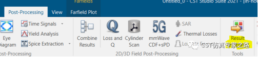 CST如何导出和查看farfield远场数据 --- ffs，txt，csv