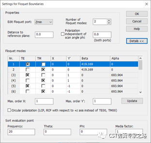 CST如何设置Floquet端口_CST中国代理_软件下载