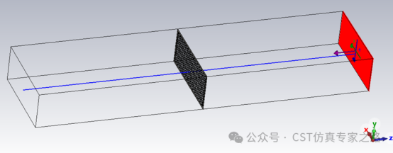 平面波穿过金属网的场强变化