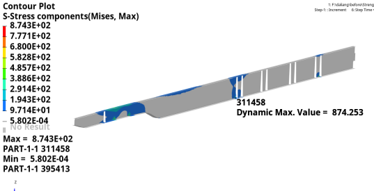 基于 ABAQUS 的汽車(chē)大梁結(jié)構(gòu)的輕量化研究