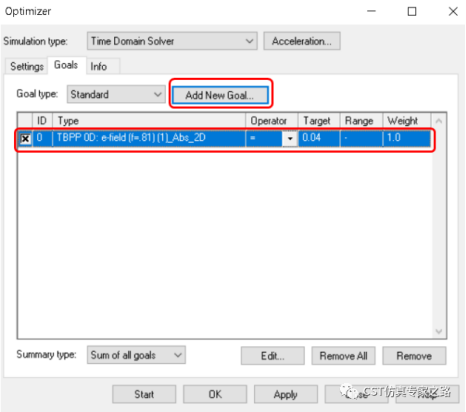 CST软件教程——如何将积分结果作为优化目标
