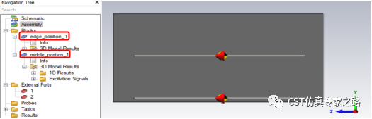 同一天线针对不同位置同时优化【CST仿真案例】