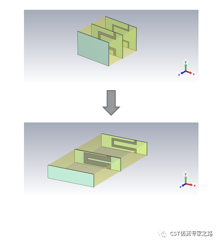 CST软件优化超表面--- 偏振片- 线圆极化转换，天线阵任务，远场算轴比AR