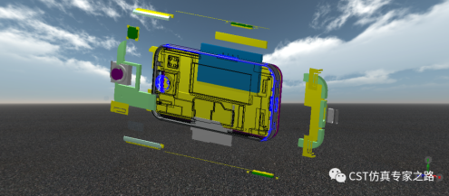 CST的TLM算法仿真5G毫米波阵列天线及手机 --- 2022.1版