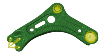 基于 ABAQUS 的控制臂屈曲工況下輕量化研究